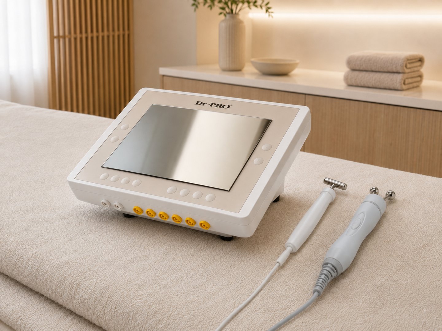 Dr-PRO console and treatment handpieces